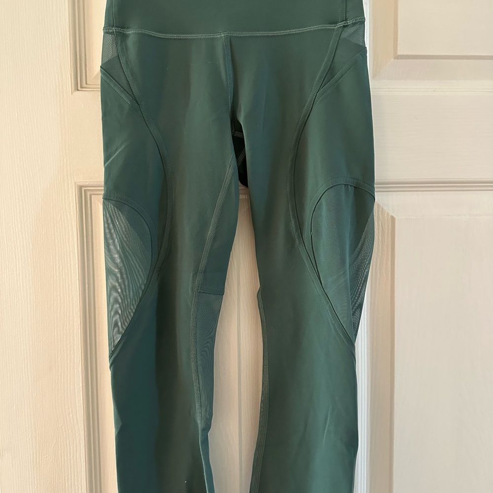 Green Athletic Leggings